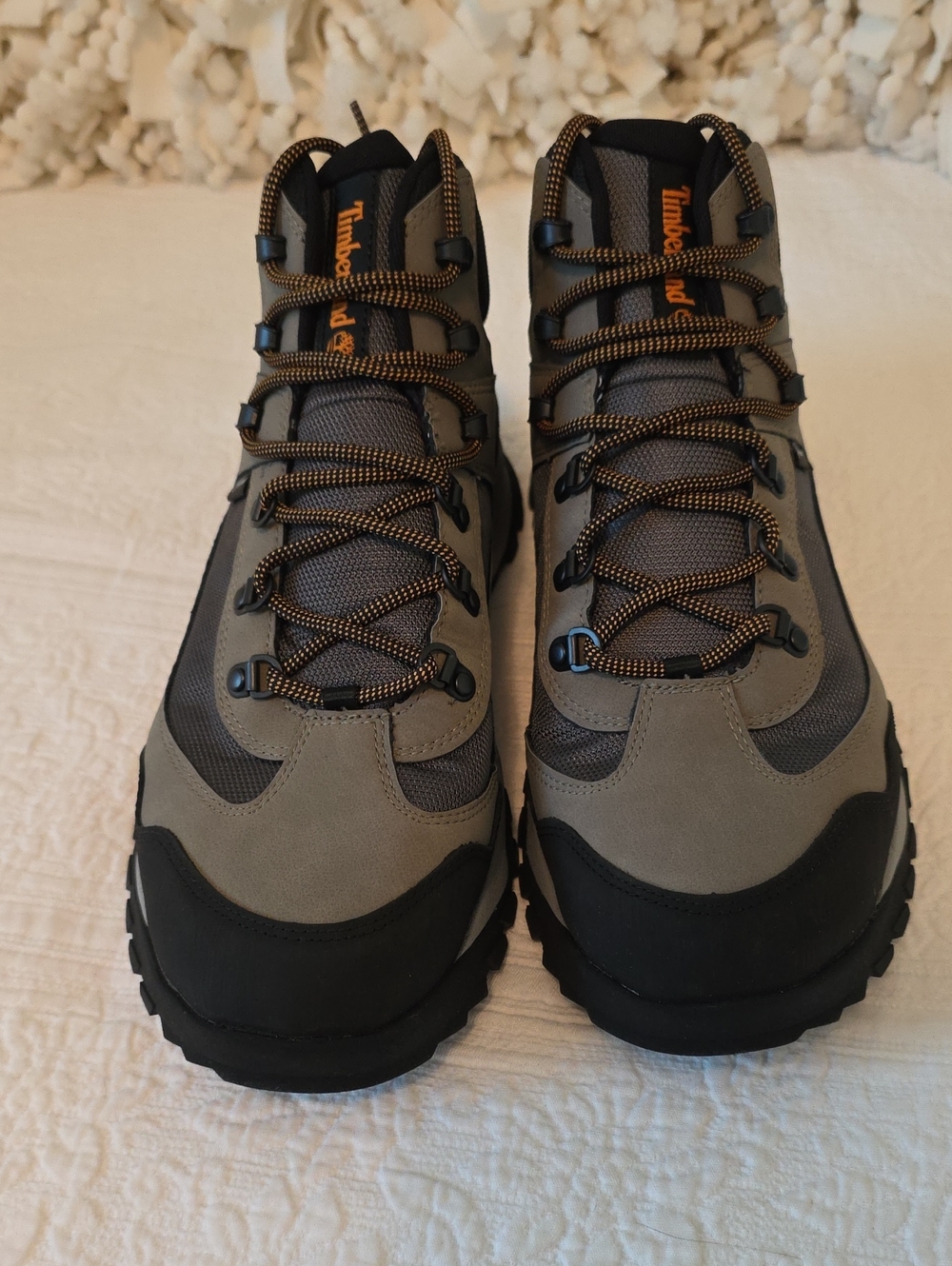 Timberland Men's Gray Black and Olive, Cajual, Trail Boots